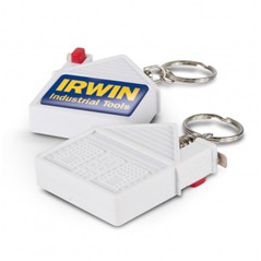 House Tape Measure Key Ring